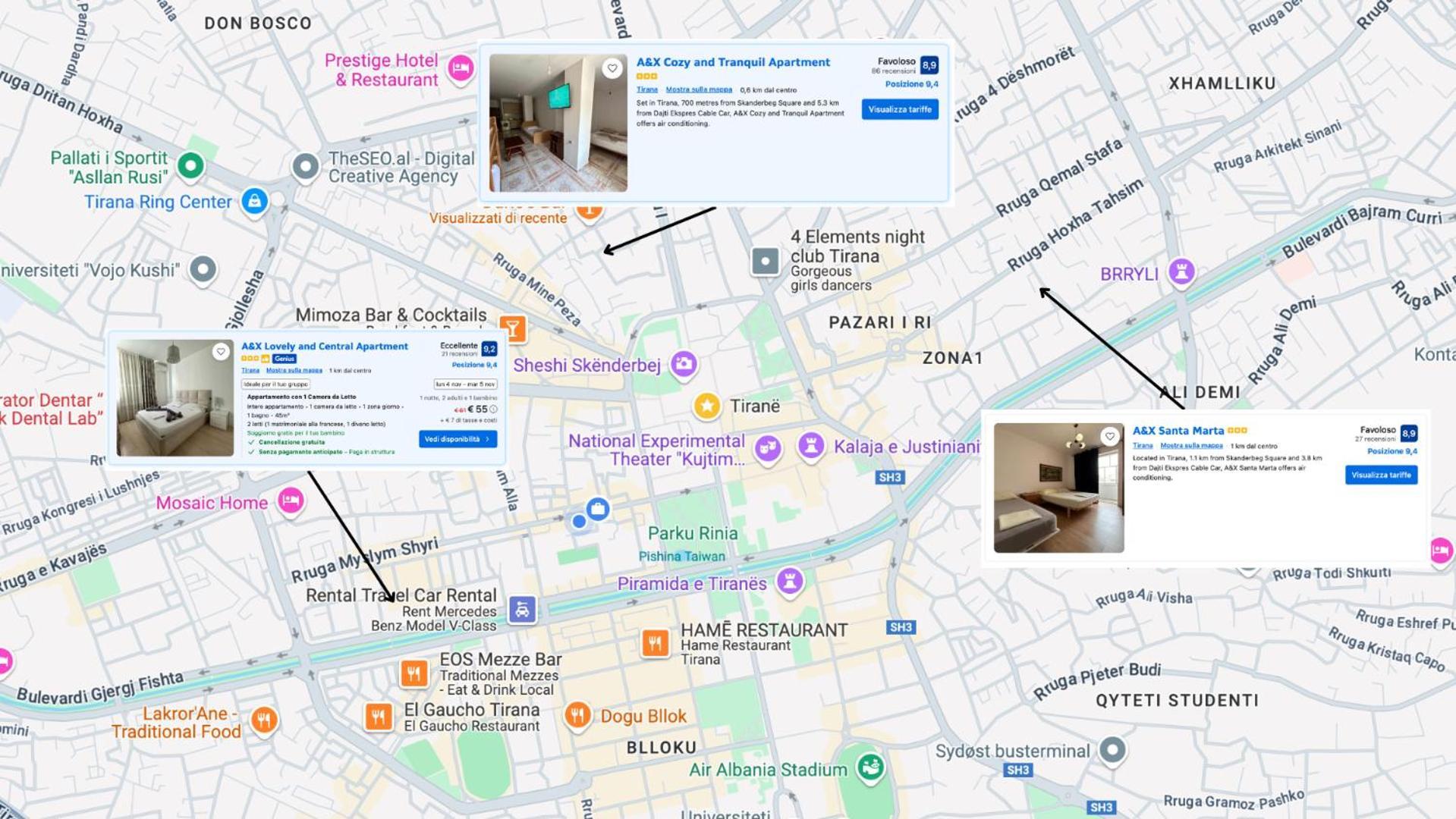 A&X Cozy And Tranquil Apartment - 24H Self Check-In Tirana Exteriör bild